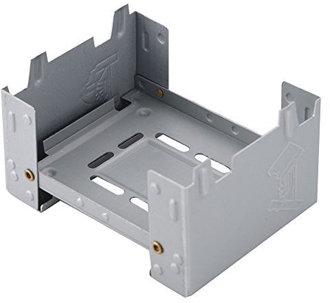 Estufa Plegable, Estufa de alcohol de cobre 95 x 75 mm Combustible de Alcohol Sólido Estufa Portátil para Camping Mochileros 8X16X5