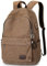 Muzee Canvas Rucksack, Leichter Anti-Diebstahl-Reise-Rucksack mit USB-Ladeanschluss für Herren Damen für die Schule für 15,6 Zoll Laptop Rucksack