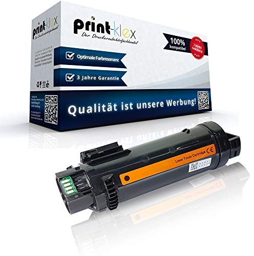 Print-Klex Tonerkartusche kompatibel für Xerox WorkCentre 6515 DNMIS WorkCentre 6515 DNS WorkCentre 6515 N WorkCentre 6515 NS WorkCentre 6515 Series 106R03480 Schwarz Black - Office Quantum Serie