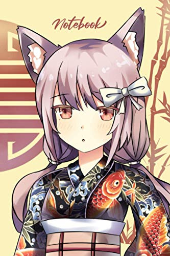 Anime Notebook: Japanese Manga Koi Cat Girl - Lined Notebook Journal for Writing - 6 x 9 - 110 Pages (Manga Notebook Journal, Band 0)