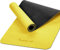 MOVIT Gymnastikmatte, Yogamatte, hautfreundlich und rutschfest, 190 x 60cm, Stärke 0,6cm, Gelb