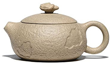 Teebereiter Teekanne Vintage Teeservice Teapot Lila Lehm Zisha Tee Set Trinkkessel Handgemachte Grüne Stuck Chinesische Geschirr Purpurrote Lehmpfot Green Stuck Xishi Für Spring Pot-120Ml.