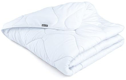 POKAR Ganzjahresdecke Bettdecke Schlafdecke Antiallergisch Hypoallergen Decke Steppdecke Steppbettdecke 100% Microfaser, 135 x 200 cm