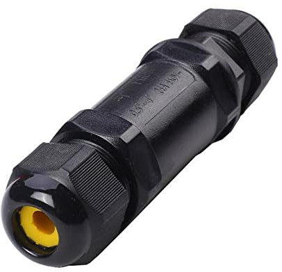 Kabelverbinder Verteilerdose Abzweigdose Kabelmuffe Verbindungsmuffe Verbindungsbox Verteilerdose Wasserdicht Kabeldose Wasserdicht IP68 5-Polig Außen Outdoor Erdkabel (5 Pin / 24A 450VAC)