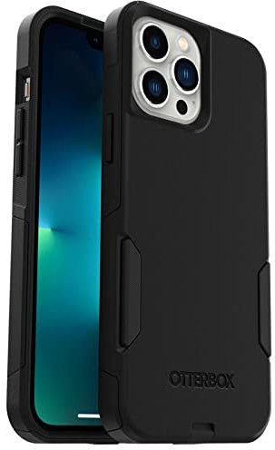 OtterBox Commuter Series Case for iPhone 13 Pro Max & iPhone 12 Pro Max (Only) - Non-Retail Packaging - Black