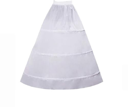 JAWSEU Unterrock Damen Brautkleid Reifrock Petticoat Unterrock Kleid, 3 Ring Verstellbarer Petticoat, Brautkleider Petticoat für Brautkleider Abschlussball