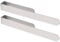 2PACK Handtuch Rack, 14 Zoll klebender Handtuch Bar Stick auf Handtuch Ring für Badezimmer Wand Küche Edelstahl gebürstet Splitter