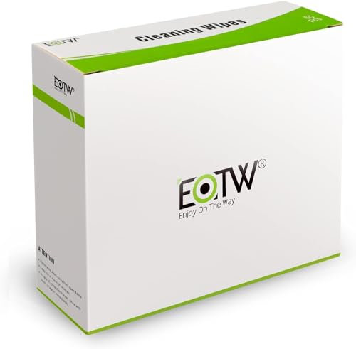 EOTW Limpiador Gafas De Vista, 60 Piezas Toallitas Gafas Limpiadoras Prehumedecidas, Toallita Bisel De Limpieza Embalada Individualmente para Gafas, Cámara, Teléfono, iPad