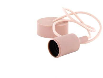 kit de suspension en silicone - rose pâle