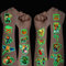 Tattoo Kinder, 12 Blätter Leuchtendes Temporäre Tattoo Set für Jungen Mädchen Kindertattoos Wasserdicht für Geburtstagsgeschenke Kindergeburtstag Mitgebsel Festival Party Deko