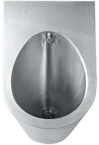 CCKUHN Automatische Sensor-Urinale, wandmontierte Herren-WC-Urinale, hocheffizientes Spül-Urinal-Set mit intelligentem Sensor, Urinale aus Edelstahl