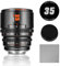 7artisans Objectif cinéma Professionnel T2.1 35 mm, Cadre S35 Compatible avec Monture Macro 4/3, pour LUMIX GH5LL/LUMIX GH5S/Z CAM/LUMIX GH6/BMPCC4K/DC-BGH1 (Noir)