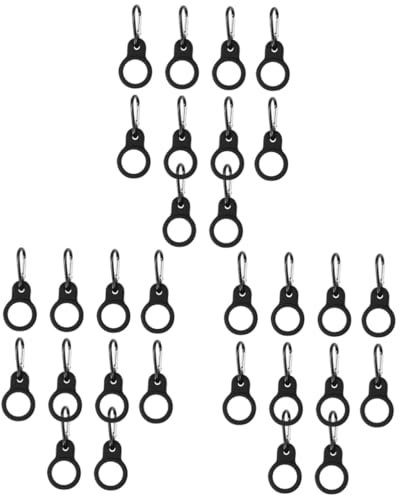 BESPORTBLE 30 Piezas Hebilla Colgante Soporte para Botella de Agua para Bicicleta Equipo de Alpinismo Tetera Hebilla Water Bottle garrafas Belt Hebilla de Tetera Clip de Soporte de Silicona