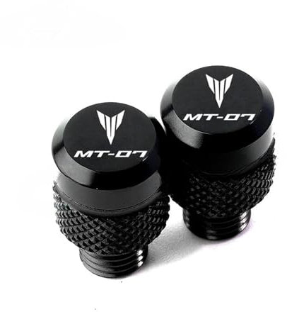 Zhjuan M10 Mototcycle Zubehör Moto CNC Spiegel Loch Stecker Kappen Abdeckung Schraube Bolzen Kompatibel mit Yamaha MT 07 09 03 10 125 MT07 MT03 MT09 MT10