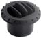 4PCS 75mm Air Vent Outlet Schwarz Drehbare Luft Diesel Heizung Klimaanlage Fit for Auto Lkw VAN Camper