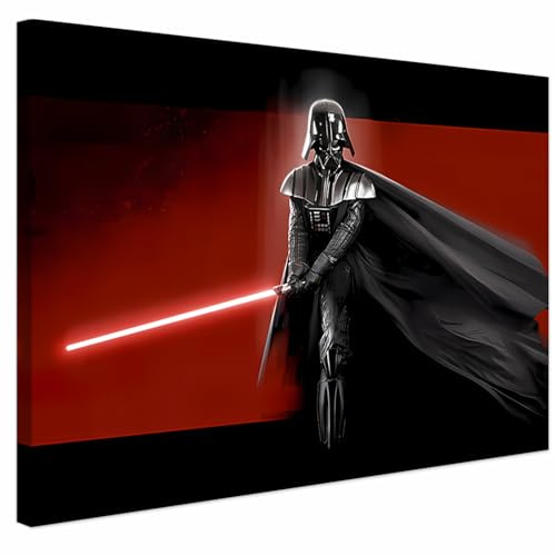 AREDE Bilder Wanddeko auf Leinwand Purpurner Säbel Art Decor Wohnzimmer Deko Zimmer Wandbilder Modern Bild | 60 x 40 cm | Fertig zum aufhängen