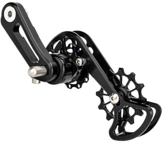 YIGZYCN Single Speed Mountainbike Kettenspanner Führungsrolle Radfahren Fahrräder Kettenzug Fahrräder Schutz Einfach zu bedienende Rolle