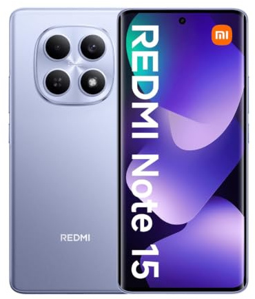 XIAOMI Redmi Note 15 4G 256GB/8GB Dual SIM Lilás