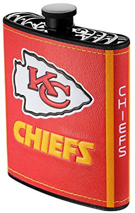 Pro Specialties Group NFL Kansas City Chiefs Flachmann, Kunststoff, 200 ml