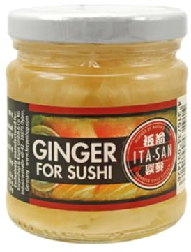 [ 190g/110g ATG ] ITA-SAN Eingelegter Ingwer für Sushi weiß / eingelegte Ingwerscheiben