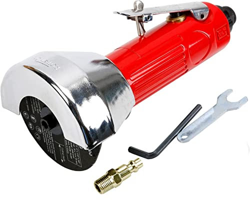 Cortadora Angular Neumática 3 75mm AMOLADORA Herramienta Neumática de corte, Sierra de Corte para Rectificador, Discos de 75mm