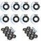 Switch Roller Blade Räer 8er Pack 80mm 85A mit Lagern ABEC 9 Inline Skate Räder