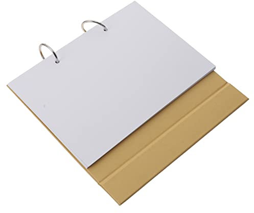 Milisten 1satz Abnehmbarer Tischkalender Hochwertigem Kraftpapier Blanko Kalenderbuch Für Kreative Gestaltung Innenseiten Für Und Zeichnungen Für Persönliche Und Bastelprojekte