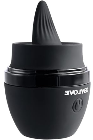 Evolved Evolved Tongue Tied Dildos Schwarz Einheitsgröße