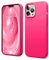 elago Liquid Silicone Case Compatible with iPhone 13 Pro Max Case (6.7), Premium Silicone, Full Body Protection - 3 Layer Shockproof Phone Cover, Anti-Scratch Soft Microfiber Lining (Neon Hot Pink)