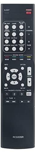 VINABTY RC020SR Ersatz Fernbedienung passend für Marantz NR1504 RC018SR NR1403 NR1501 RC006SR NR1505 NR1502 Slim Line 5.1-Kanal AV-Surround-Heimkino-Receiver
