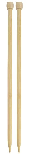 JubileeYarn Jumbo Bambus-Stricknadeln, 12 mm, 40,6 cm lang, 1 Paar