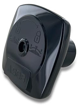 DL-pro Bouton de Serrage pour SEB Tefal cocotte-Minute pour autocuiseur SEB Tefal X1040002 Noir