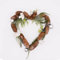 Macro Paul Christmas wreaths for front door Pinecone Natural Christmas Decorations Outdoor Christmas Wreath Heart Wreath decorations Christmas Door Decorations Winter Wreath
