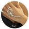 Wendalern Punk Ring Armband Handkette Silber Strass Skorpion Finger Ring Kette Armband Quaste Kette Cz Skorpion Armbäume Vintage Sklave Hand Kette Armspange Schmuck Für Frauen Mädchen
