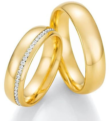 Trauringe Gold Paar 02-51130-055
