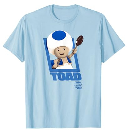 The Super Mario Bros. Movie Toad Poster T-Shirt