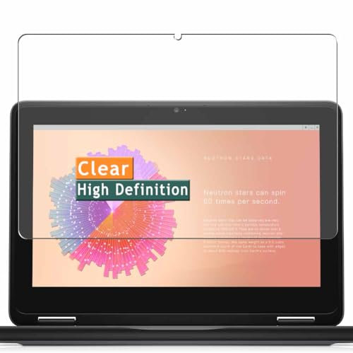 Vaxson 3 Unidades Protector de Pantalla, compatible con Dell Chromebook 3000 3110 Multi-Touch 2-in-1 11.6 Laptop [No Vidrio Templado ] Película Protectora Film Guard