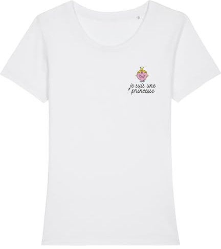 T-shirt Femme - JE SUIS UNE PRINCESSE COEUR
