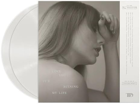Taylor, Swift, Neues Album 2024, The Tortured Poets Department, Doppelvinyl Ivory mit 16 Tracks + Bonus Track “The Manuscript”, 2 LP