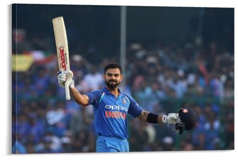 Cricket-Stern, Virat-Kohli, heißes Poster, Wandkunst, Poster, Drucke, Heimdekoration, Bild, Leinwand, Malerei, Poster, 60 x 90 cm