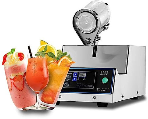 Jrcfnss Commercial Electric Milk Shaker Machine, Auto Milk Tea Shaker with Digital Display, Milk Frother Milkshake Machine for Restaurant Coffee Shop Food and Beverage Stores