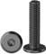 Drenky Vis à Tête Cylindrique Hexagonale M8 X 30 mm - 10 Pièces Boulons en Acier Inoxydable A2 V2A - Noir Avec Six Pans Creux