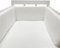 AZMAHT Atmungsaktive Krippenumrandung Baumwolle Nestchen Babybett Umrandung Baby Bettnestchen Rausfallschutz Waschbar Stubenwagen Umrandung Kinderbett Schutzpolster,N04,220 * 30cm