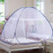 Tragbares Pop-Up-Moskitonetz für Bett, Reisen, Waten mit Boden für Erwachsene, Bettvorhänge, Baldachin, Ausflug, Insekten-Fliegengitter, Schlafzimmer-Moskitonetz, 200 cm x 200 cm x 160 cm (L