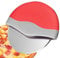 Handheld Pizza Cutter, Pizza Wheel Handheld - Stainless Steel Cake Slicer for Kitchen with Protective Cover, Kitchen Cutter for Cakes, Scones, Cakes, Thin Crusts and Thick Bread