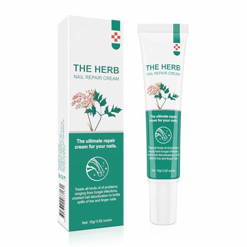 Nail Repair Cream - Nail Strengthener Cream -Anti Fungal Cream,Repairs Damaged, Broken, Cracked and Discolored Nails，for men and women.