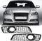 Rejilla Delantera Del Coche para Audi A3 8P 2009 2010 2011, Rejilla Delantera Parachoques Estilo Accesorios De Carrocería Parrilla Delantera