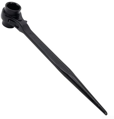 Multi Functional 1032mm End Ratchet Wrench with Various Plum Blossom Sockets (13-17mm)