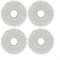 HomeVortex 4/10 paños de microfibra para fregona, lavable a máquina, paño de limpieza de suelo para robot inteligente Karcher RCV 5 Plus (4 unidades)