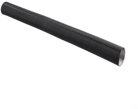 Honseadek 50 mm Heizk aus Aluminiumfolie, dehnbarer Lufteinlassschlauch, schwer entflammbares Lüftungsrohr, stoßfestes Auslassrohr (100 cm)